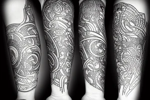 Cyber tattoo idea