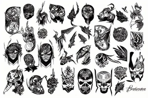 Cyber tattoo idea