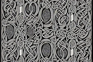 thistles with Celtic knotwork tattoo idea