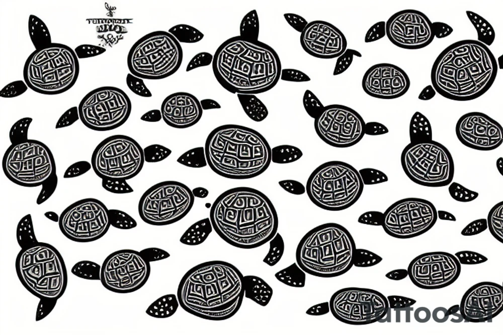 turtles all the way down tattoo idea