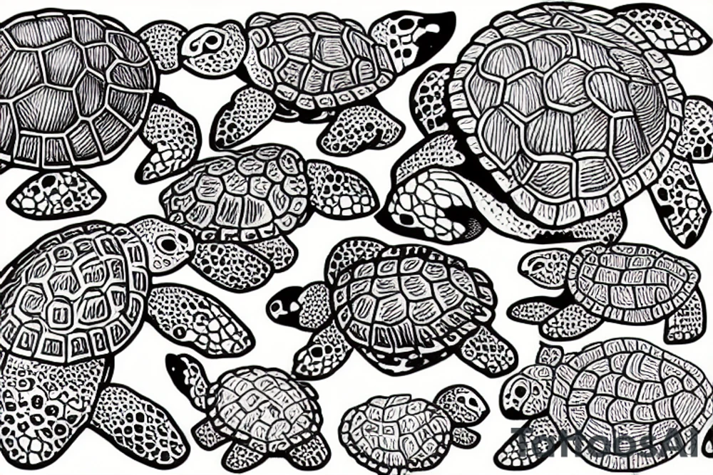 turtles all the way down tattoo idea