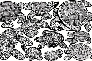 turtles all the way down tattoo idea