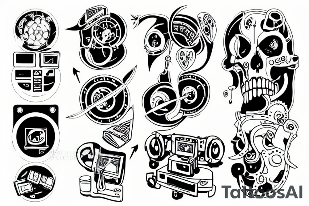 computer programming tattoo idea