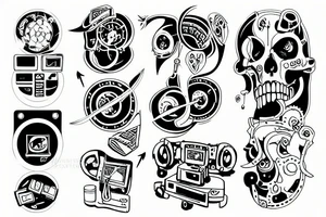 computer programming tattoo idea