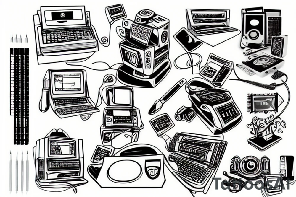 computer programming tattoo idea