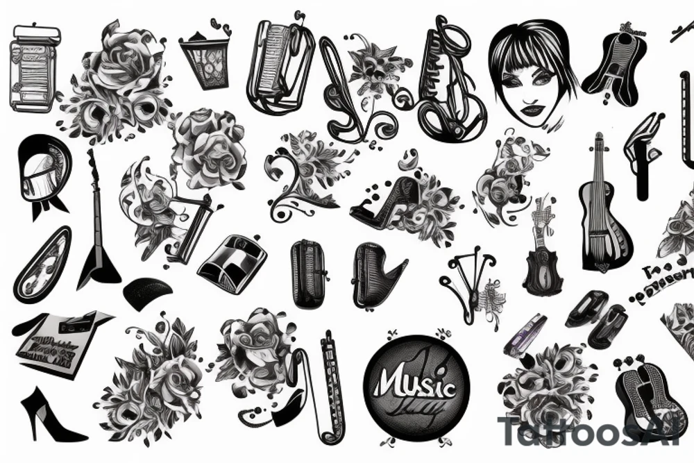 musical theater tattoo idea