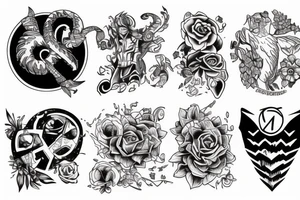 Adventure and outdoors tattoo idea