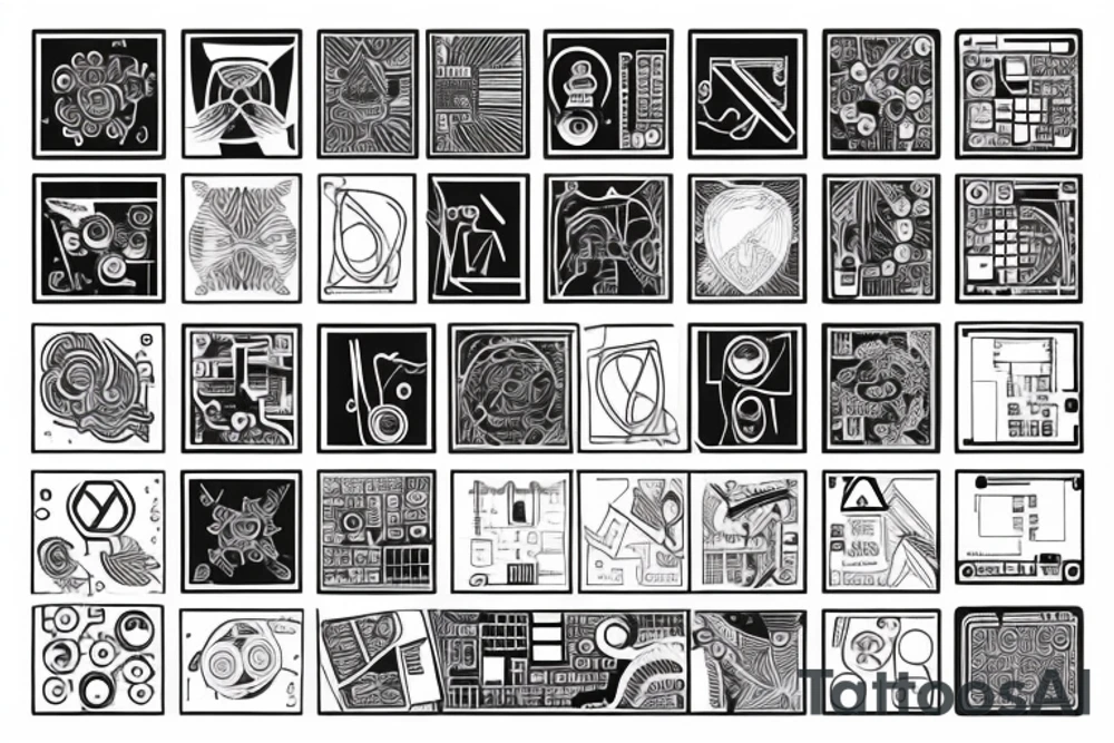Circuitboard tattoo idea