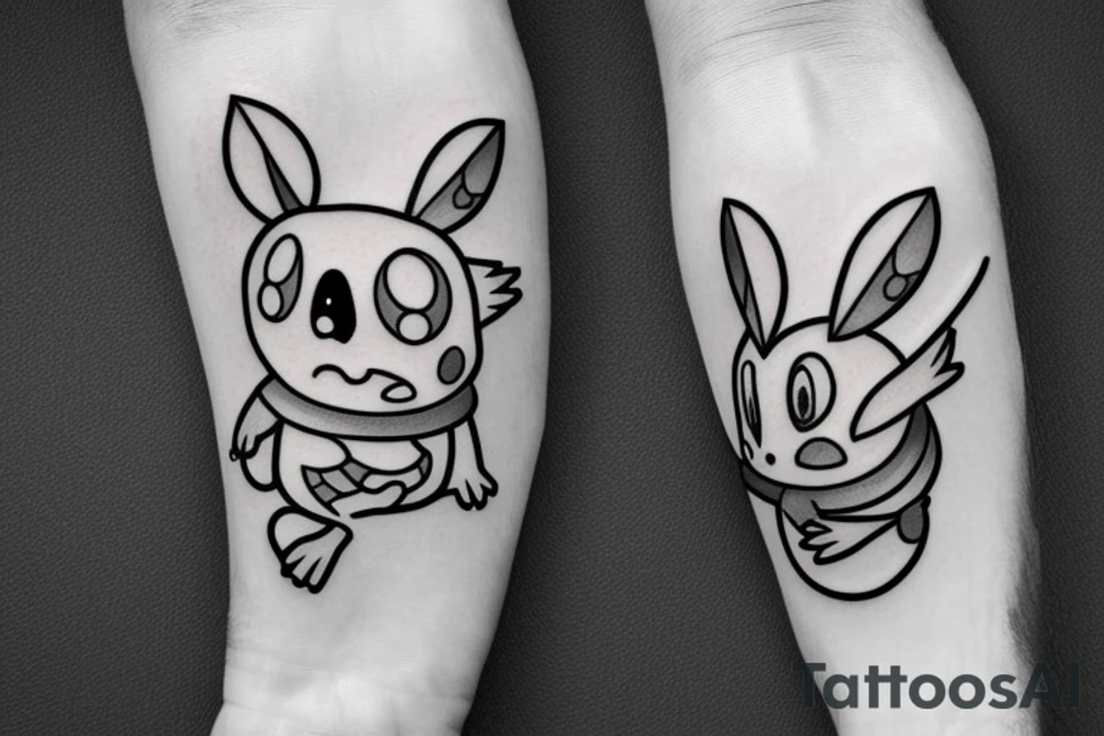 Marill the pokemon tattoo idea
