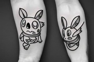 Marill the pokemon tattoo idea