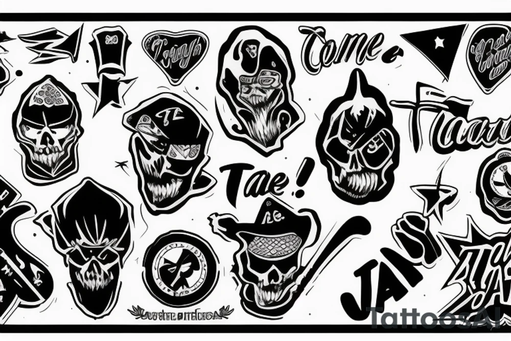 come and take it tattoo idea
