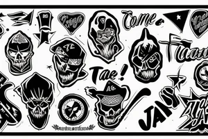 come and take it tattoo idea