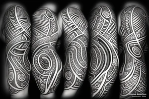 tribal symbols tattoo idea