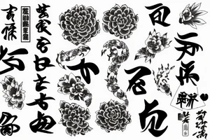 Japanese kanji tattoo idea