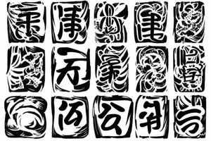 Japanese kanji tattoo idea