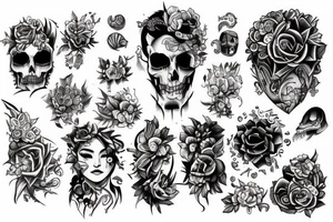 Painting tattoo idea