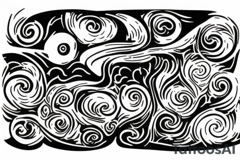 Relaxed at ease tattoo idea