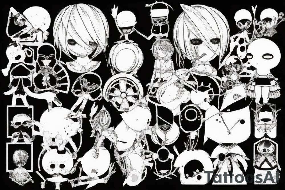 Nier Automata tattoo idea