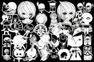 Nier Automata tattoo idea