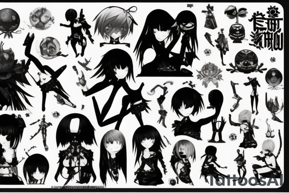 Nier Automata tattoo idea