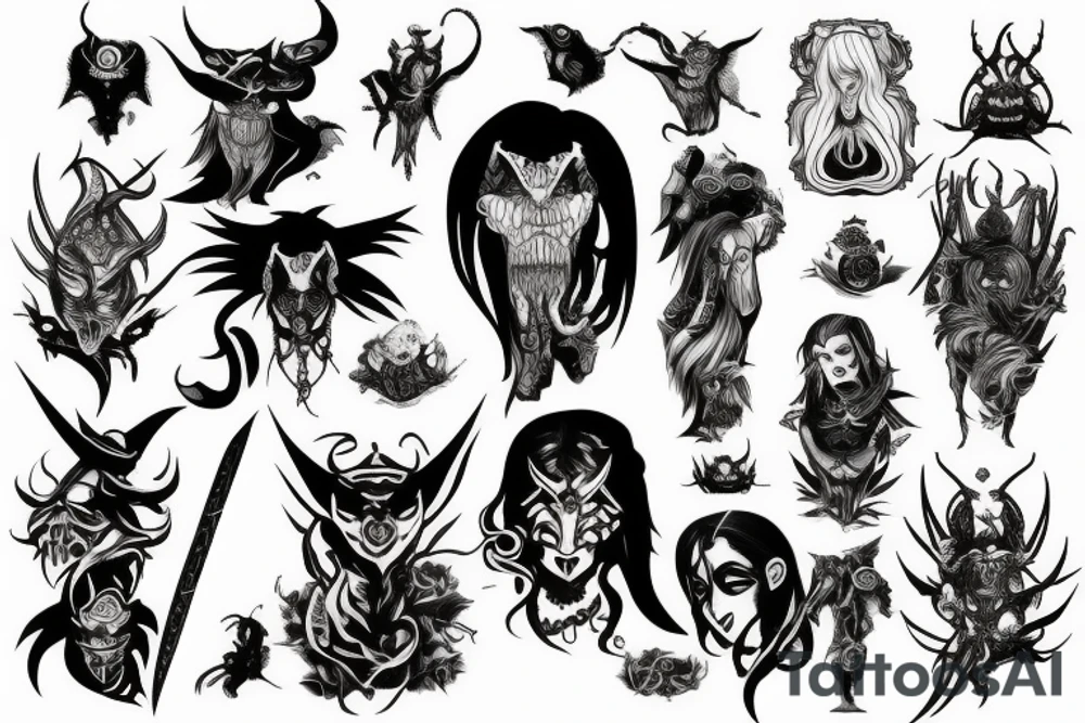 Demon Slayer tattoo idea
