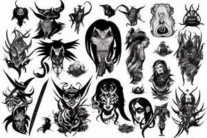Demon Slayer tattoo idea