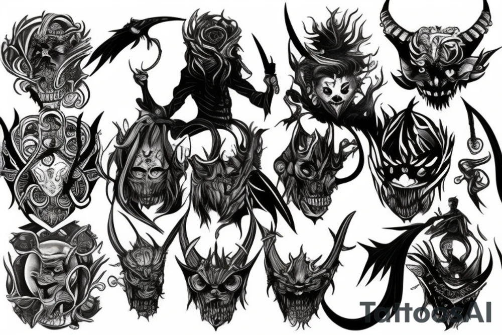 Demon Slayer tattoo idea
