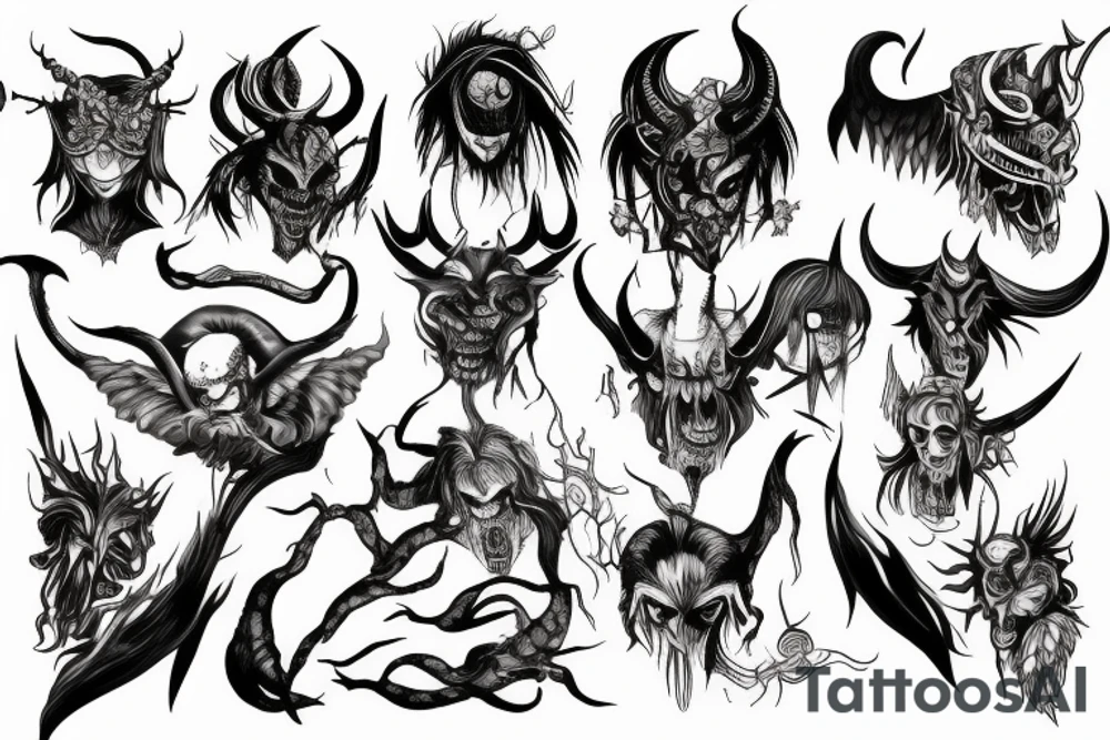 Demon Slayer tattoo idea