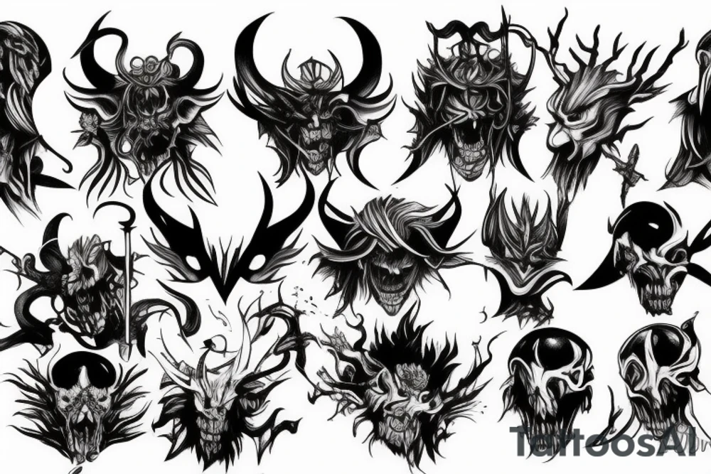 Demon Slayer tattoo idea