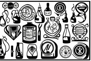Alcoholics Anonymous tattoo idea
