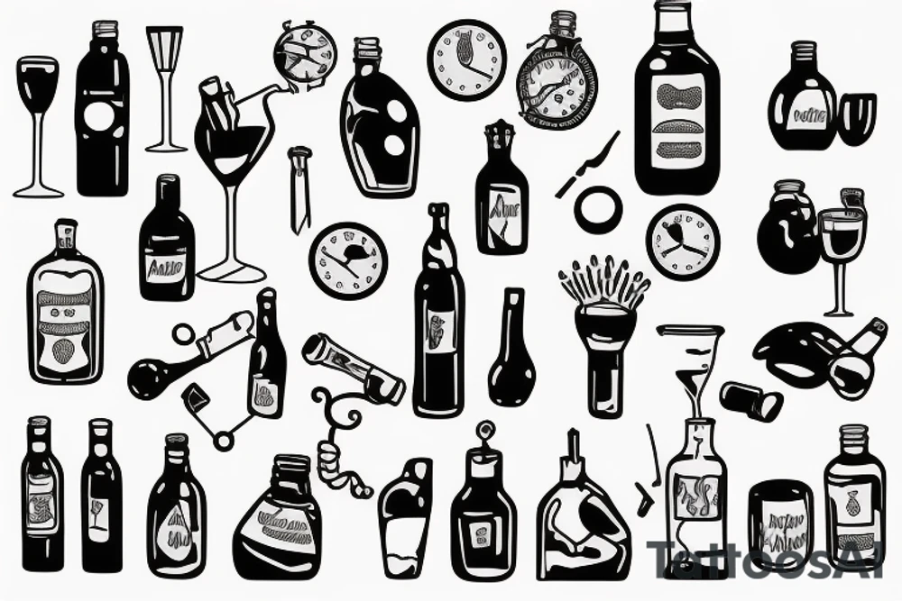 Alcoholics Anonymous tattoo idea