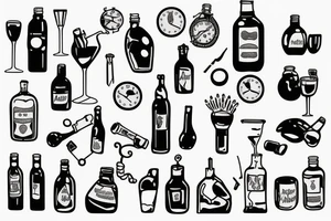 Alcoholics Anonymous tattoo idea
