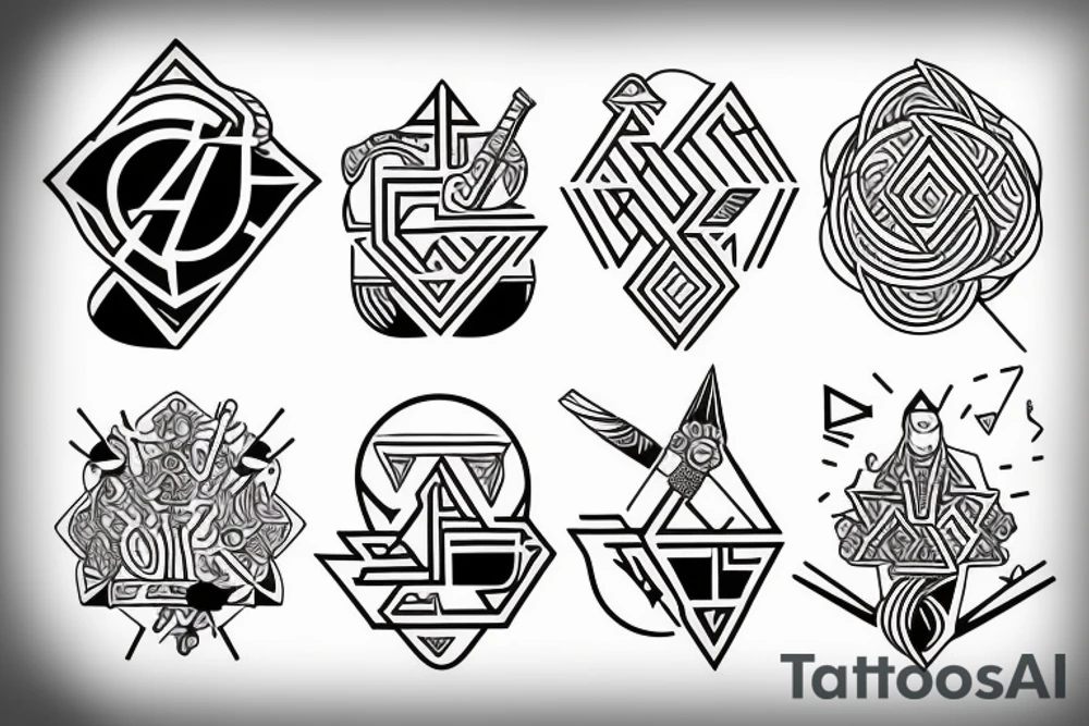 Alcoholics Anonymous tattoo idea