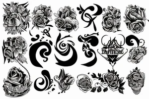 Simple rich tattoo idea