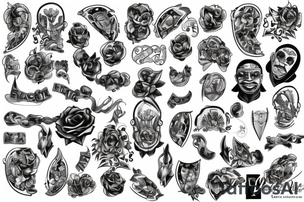 rich wealthy tattoo idea