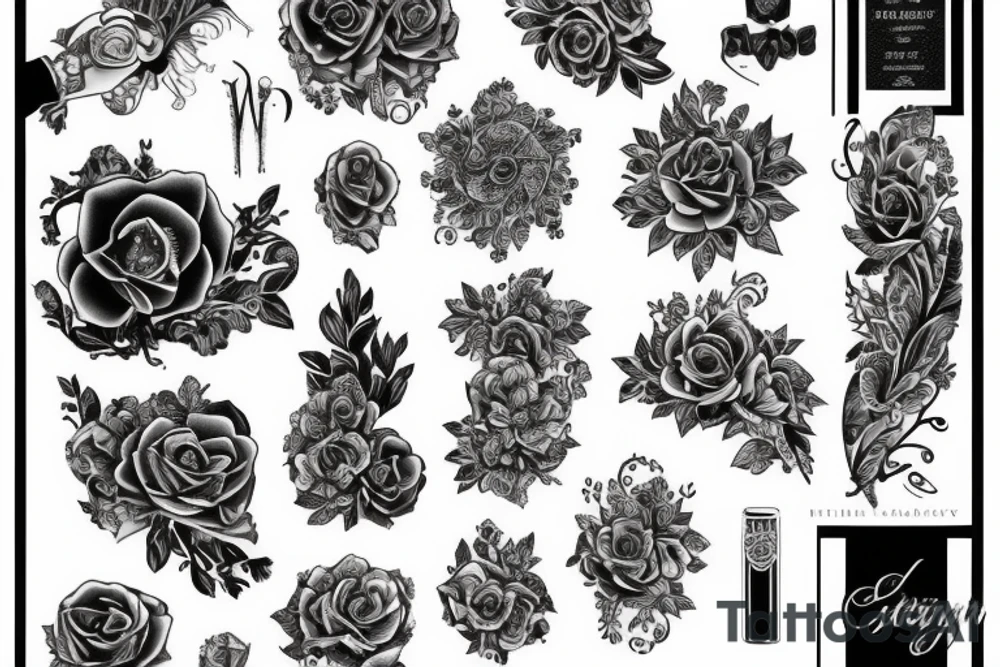 rich wealthy elegant classy class tattoo idea