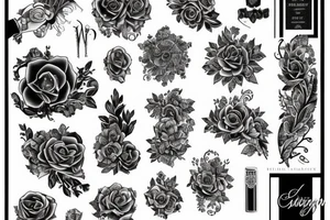 rich wealthy elegant classy class tattoo idea