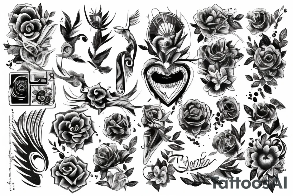 Digital 13 tattoo idea