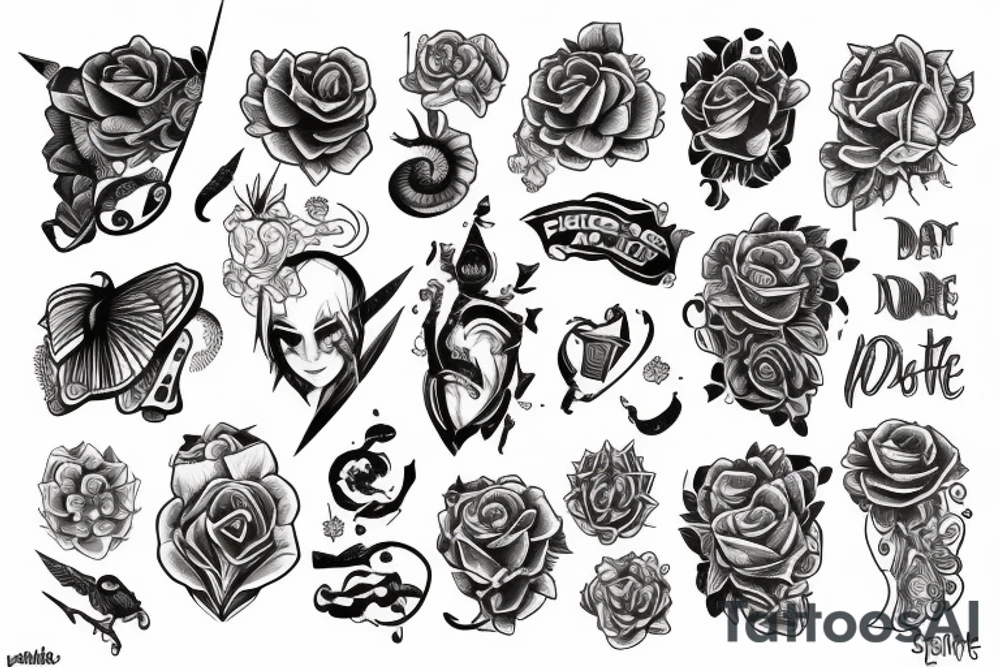 Date 13 tattoo idea