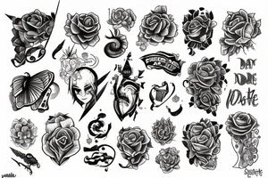 Date 13 tattoo idea
