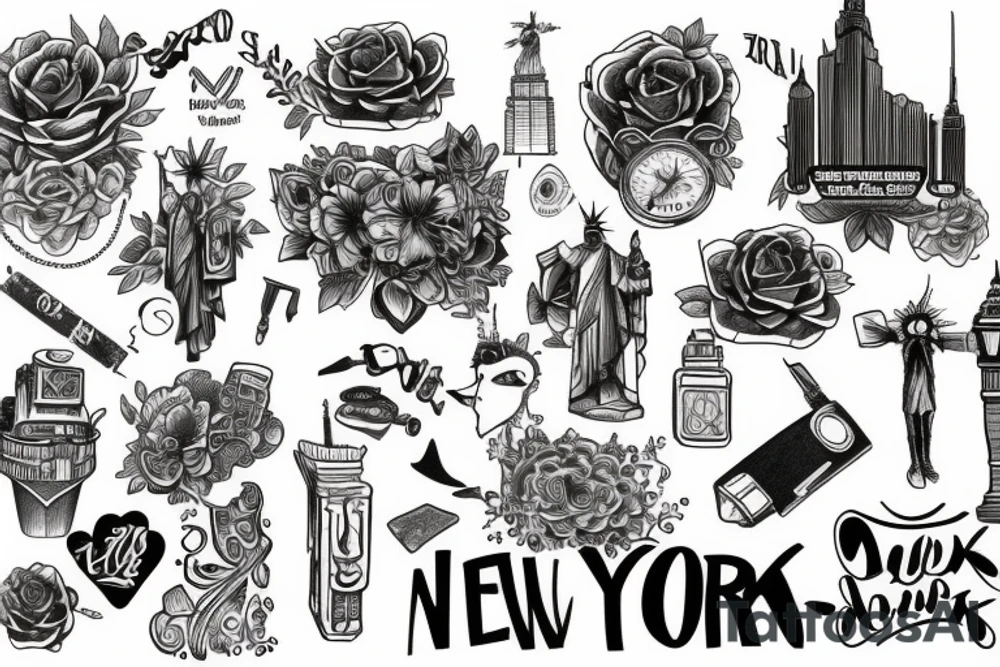 Moving to New York tattoo idea