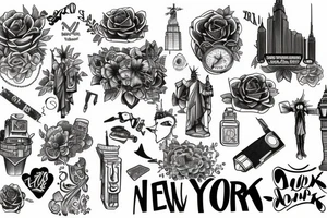 Moving to New York tattoo idea