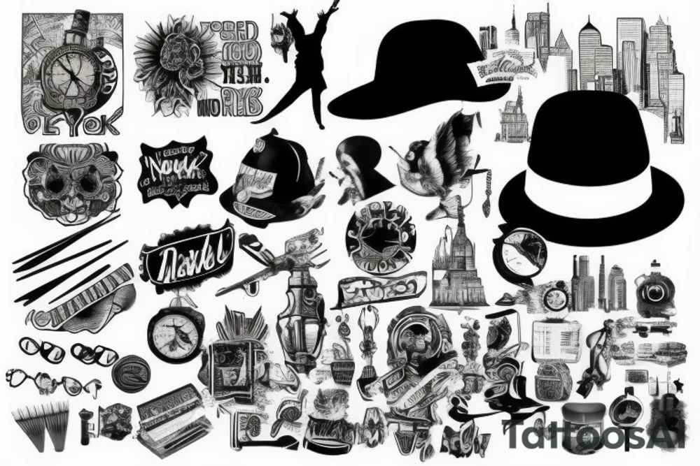 Moving to New York tattoo idea