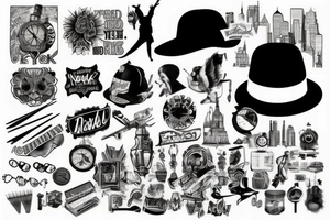 Moving to New York tattoo idea