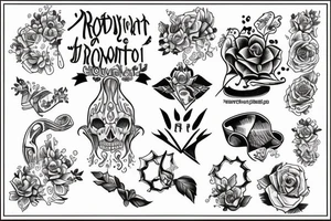 procrastination showing overcoming and growing tattoo idea
