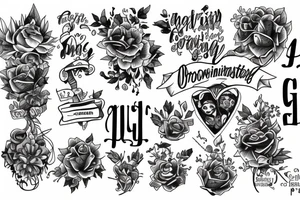 procrastination showing overcoming and growing tattoo idea