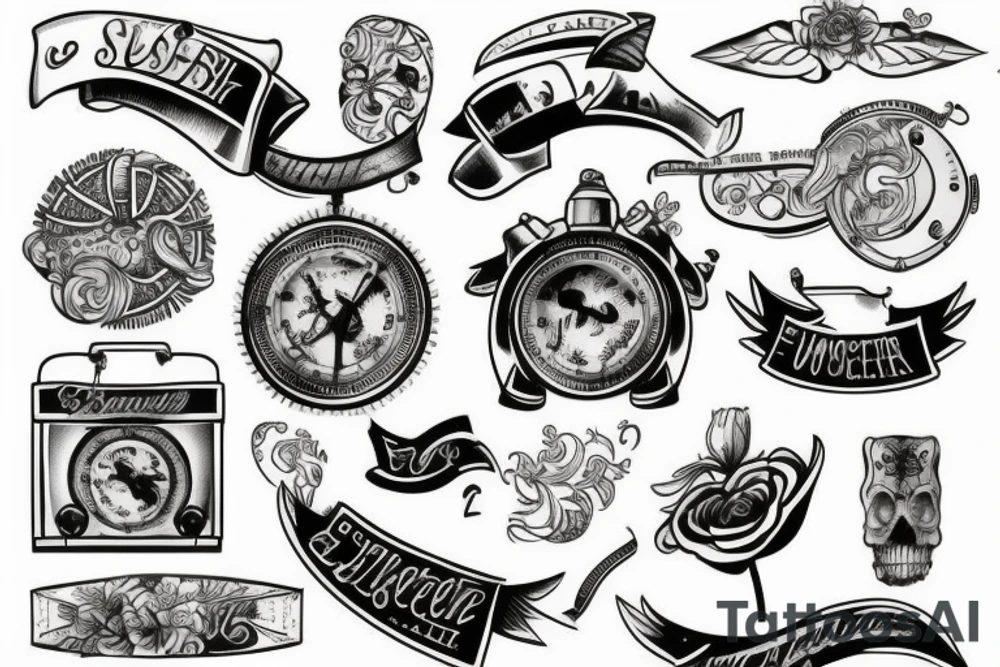 English summer tattoo idea