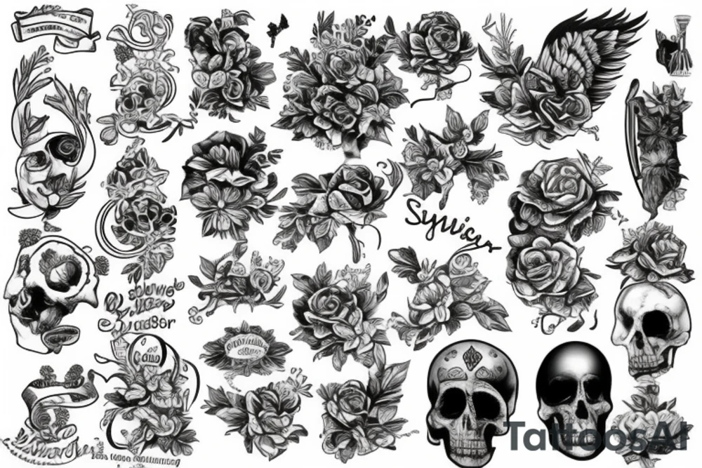 English summer tattoo idea