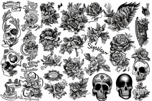 English summer tattoo idea