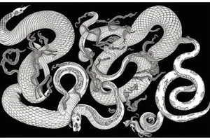 World serpent tattoo idea